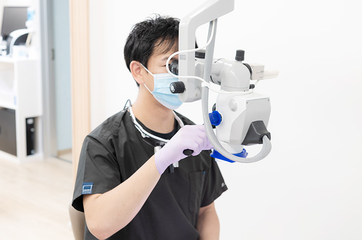 再発リスクを抑える精密根管治療